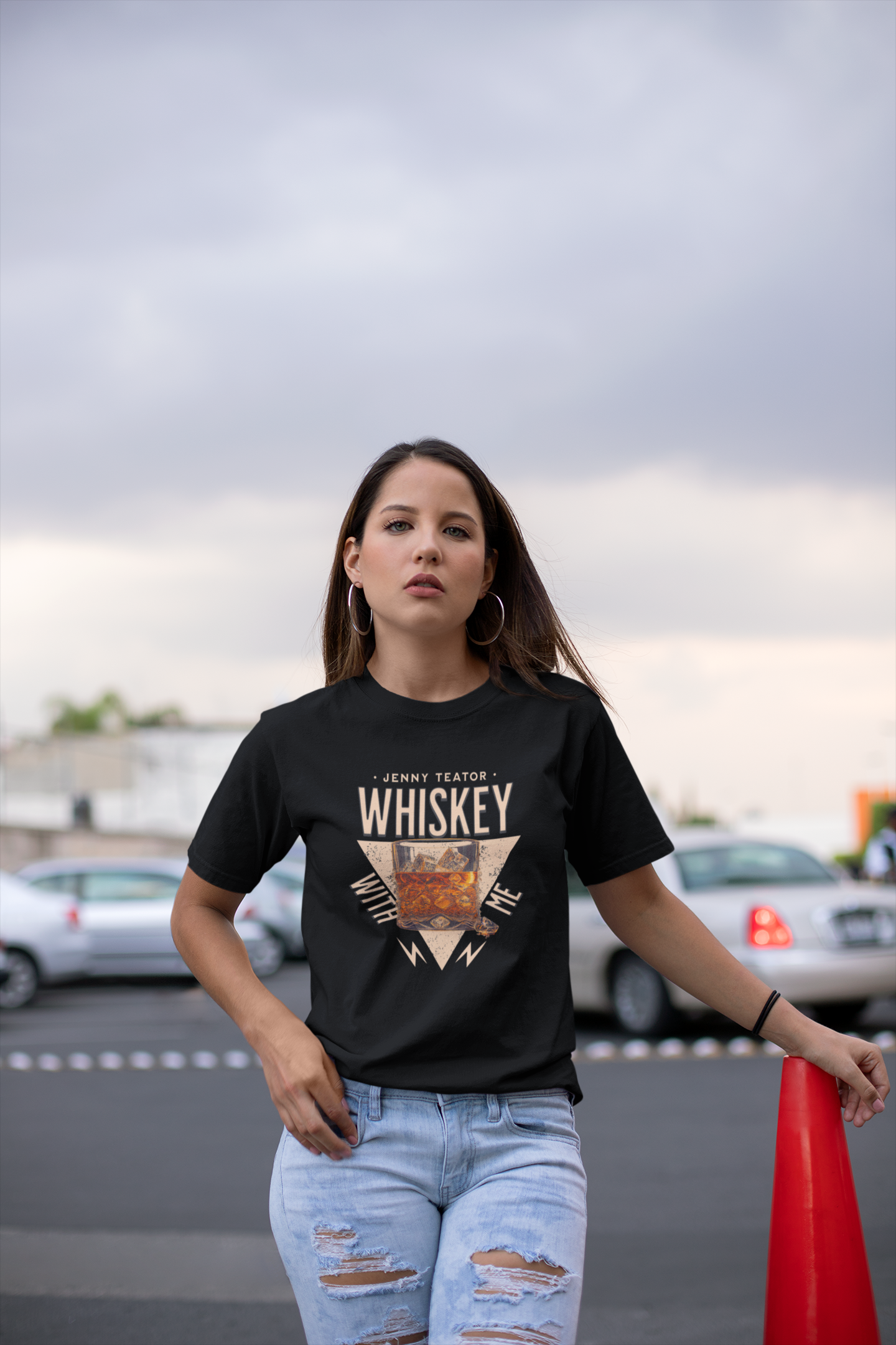 Whiskey With Me - Unisex Jersey Short Sleeve Tee